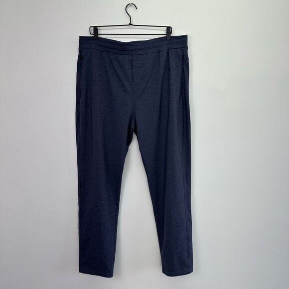 Public Rec Men’s Navy Heather Gamechanger Rec Pants - Picture 2 of 11
